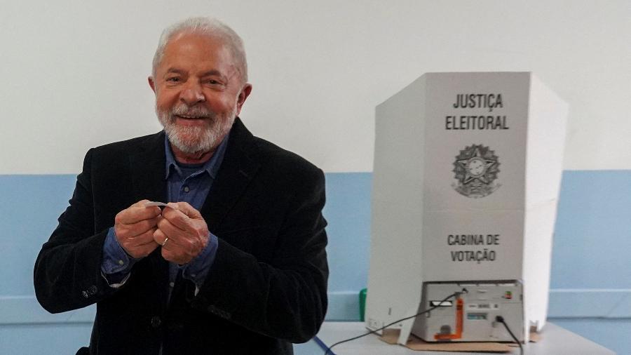 Lula votou em São Bernardo do Campo, no ABC paulista - Mariana Greif/Reuters