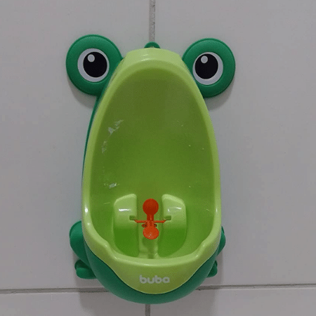 Mictório infantil sapinho verde Buba - Reprodução/Amazon