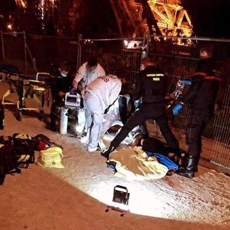 Duas mulheres foram esfaqueadas no último domingo (18) debaixo da Torre Eiffel - Divulgação/Facebook