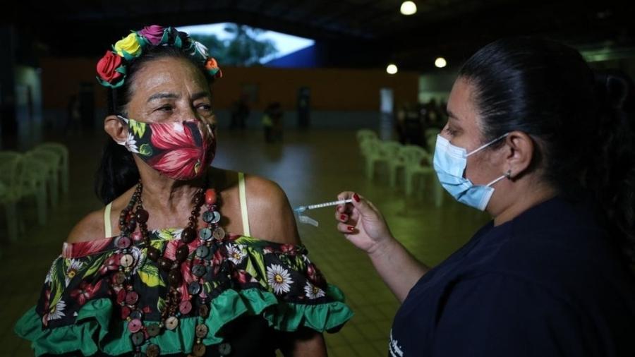 Brasil já conta com mais de 116,2 milhões de habitantes com vacinação completa contra a covid-19 - Divulgação/Governo do Amazonas