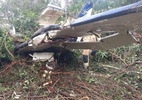 Avião cai após ser atingido por rajada de vento no DF - Divulgação/CBMDF