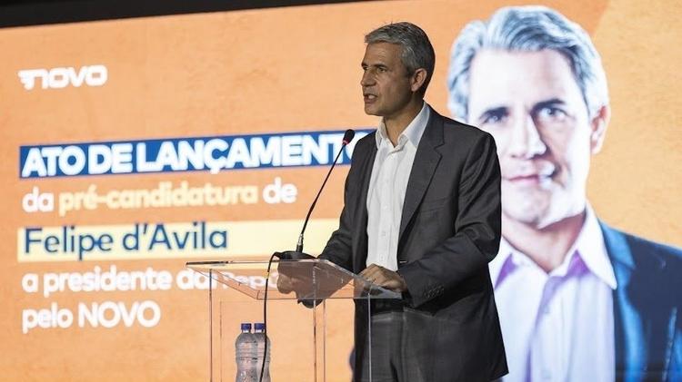 Luiz Felipe D'Ávila, pelo Partido Novo - Divulgação/ Novo - Divulgação/ Novo
