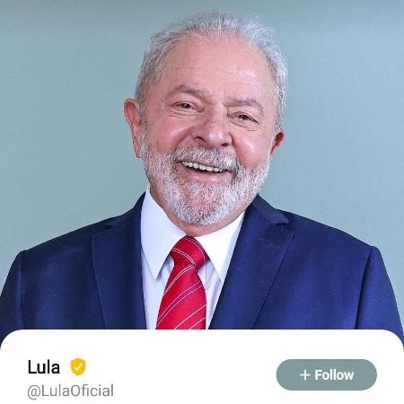 O presidente eleito Luiz Inácio Lula da Silva (PT) criou uma conta na rede social Koo - Reprodução/Twitter/@LulaOficial