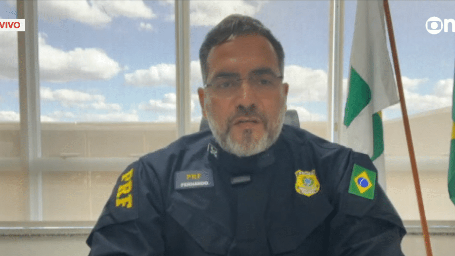 Fernando Oliveira, diretor-geral da PRF, lamentou caso de menina baleada 