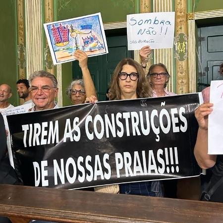 Primeira audiência pública, em setembro de 2023, para discutir o projeto de construção de espigões em Salvador 
