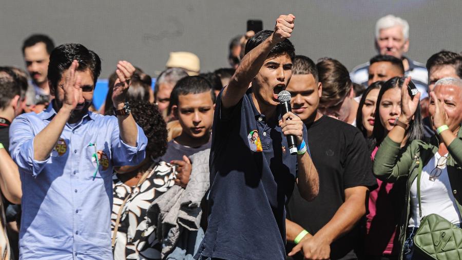 Tomas participou de convenção que oficializou candidatura à reeleição de Nunes