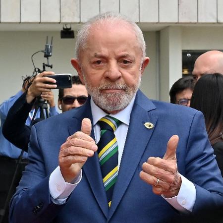 O presidente Luiz Inácio Lula da Silva durante visita a Honduras, em 9 de abril O presidente Luiz Inácio Lula da Silva durante visita a Honduras, em 9 de abril