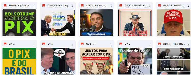 Bolsonaro é quem mais aparece em banco de fotos e vídeos de grupo de militantes da esquerda