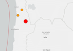 Terremoto de magnitude 6,6 atinge região o Chile, diz USGS