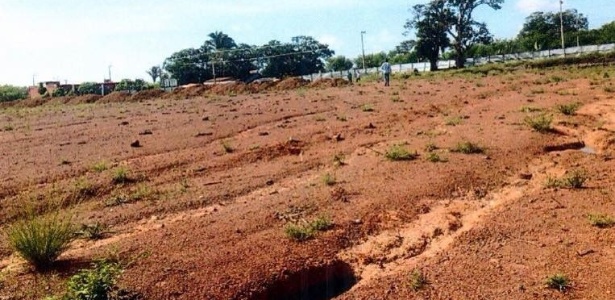 Hospital ainda em início de obras no município de Rosário (67 km de São Luís), no Maranhão; ex-secretário diz que pagou por serviços executados - Divulgação