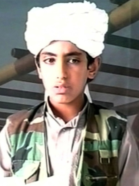 Hamza bin Laden, filho de Osama bin Laden, em foto sem data - Reprodução