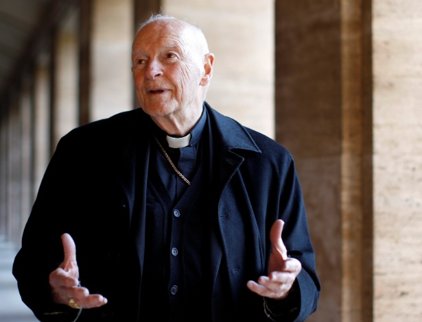 Theodore Edgar McCarrick, cardeal e arcebispo emérito de Washington, foi afastado pelo papa Francisco - Alessandro Bianchi/Reuters - 14.fev.2013