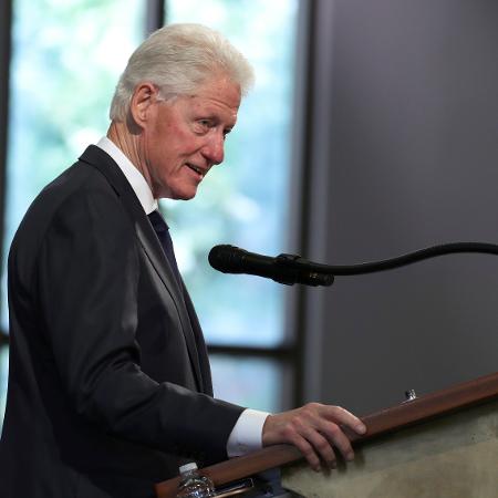 Ex-presidente dos EUA Bill Clinton em Atlanta - 