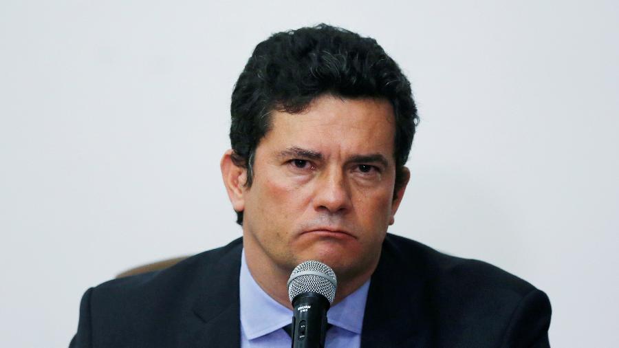 Ex-juiz Sergio Moro que julgou Lula culpado no processo do tríplex do Guarujá (SP), em 2017 - Ueslei Marcelino