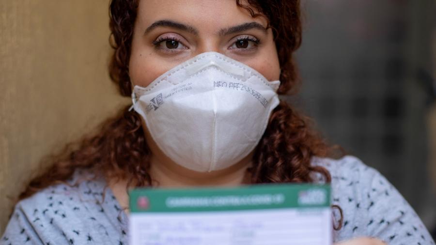 Renata Soares é biologa e já foi vacinada em São Paulo em brecha de regra - Marcelo Justo/UOL