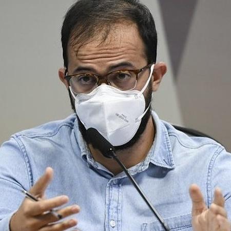 Luis Ricardo Miranda, servidor de carreira do Ministério da Saúde, denuncia à CPI o caso Covaxin - Agência Senado - Agência Senado