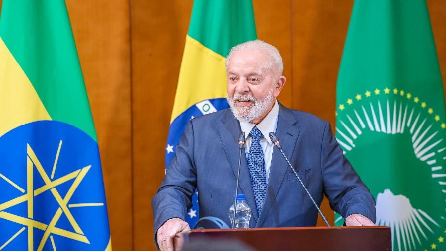 Lula deu declaração que compara mortes em Gaza ao Holocausto em fala neste domingo (18) na Etiópia