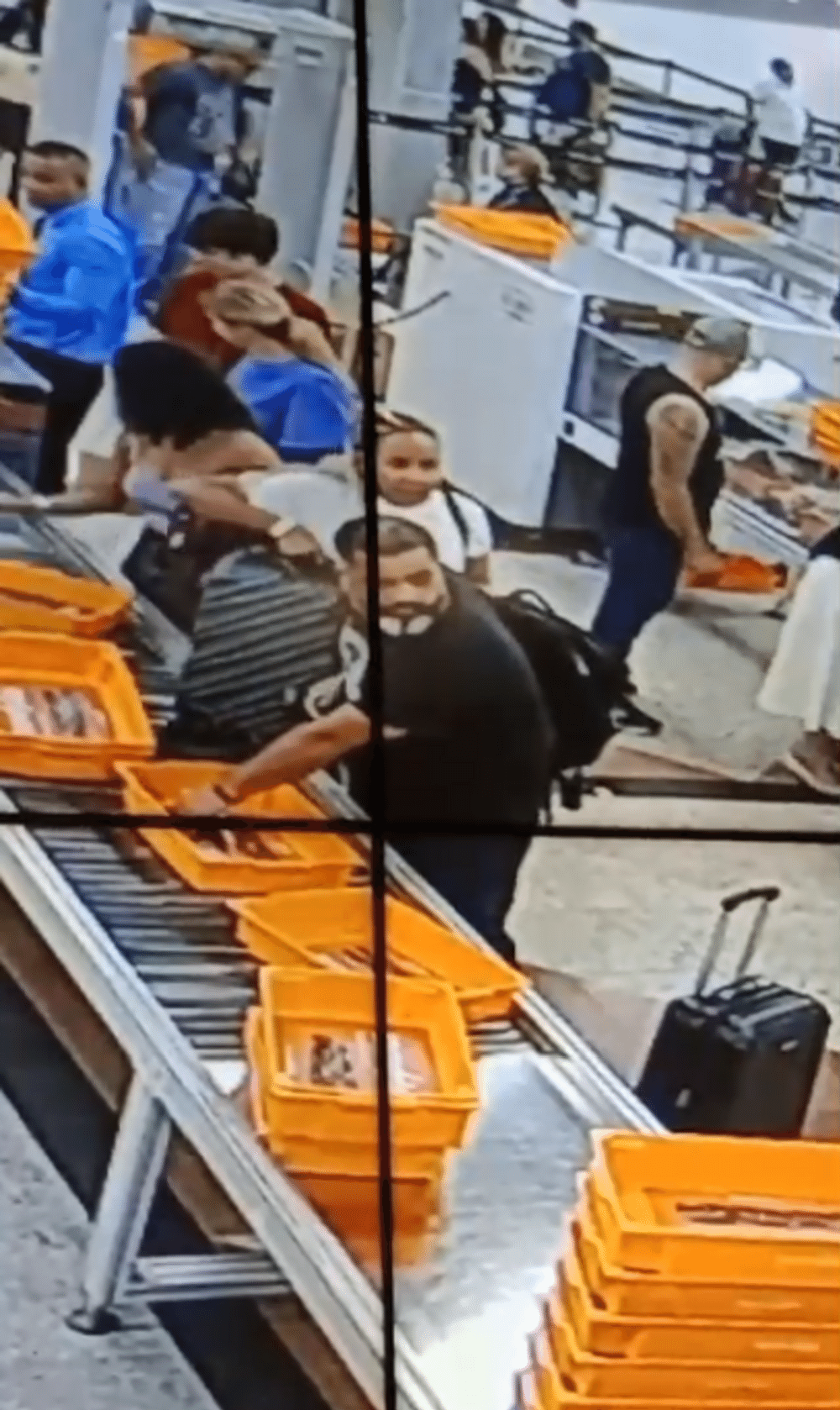 Vídeo: Casal é preso suspeito de furtar celulares em aeroporto na BA