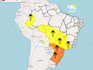 Tempestade e granizo: Inmet emite alerta para 13 estados e DF