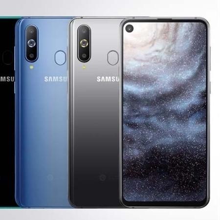 Galaxy A8s começou a ser vendido na China - Divulgação/Samsung