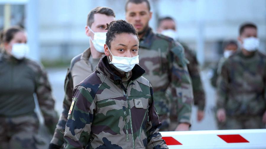 França mobiliza exército contra o coronavírus - Johannes Simon/Getty Images
