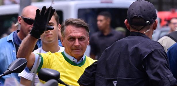 Último ato de campanha de Bolsonaro foi uma motociata em Belo Horizonte (MG)