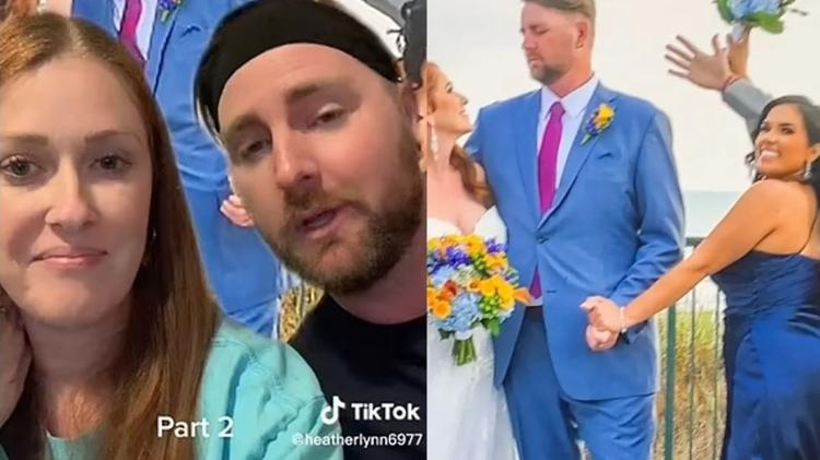 The couple recorded a video explaining the situation, but TikTok users did not comply - Photo: Reproduction - Photo: Reproduction