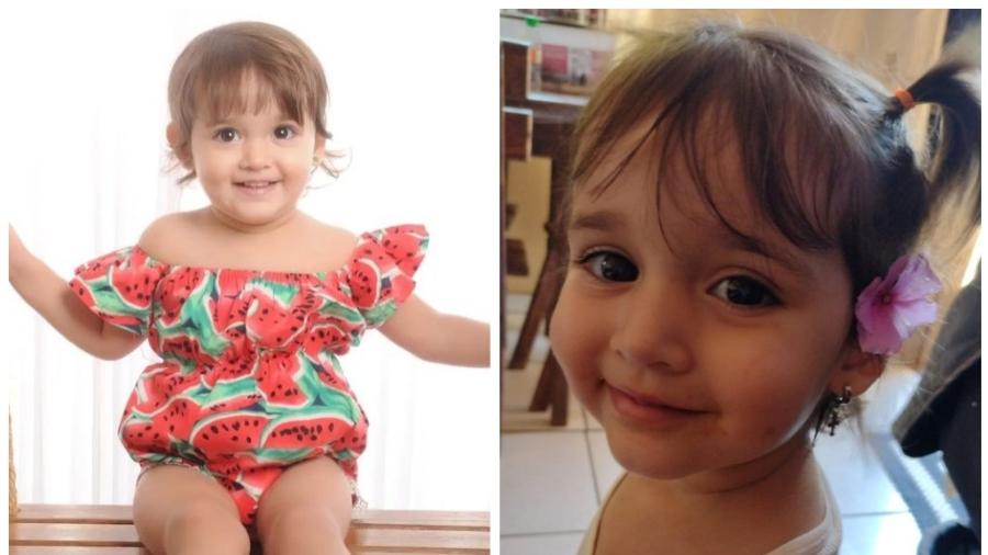 Sophia morreu aos 2 anos, em Campo Grande - Reprodução/Redes Sociais