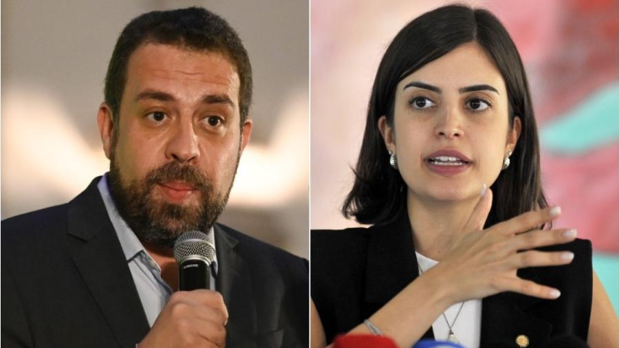 Boulos e Tabata são pré-candidatos à Prefeitura de São Paulo