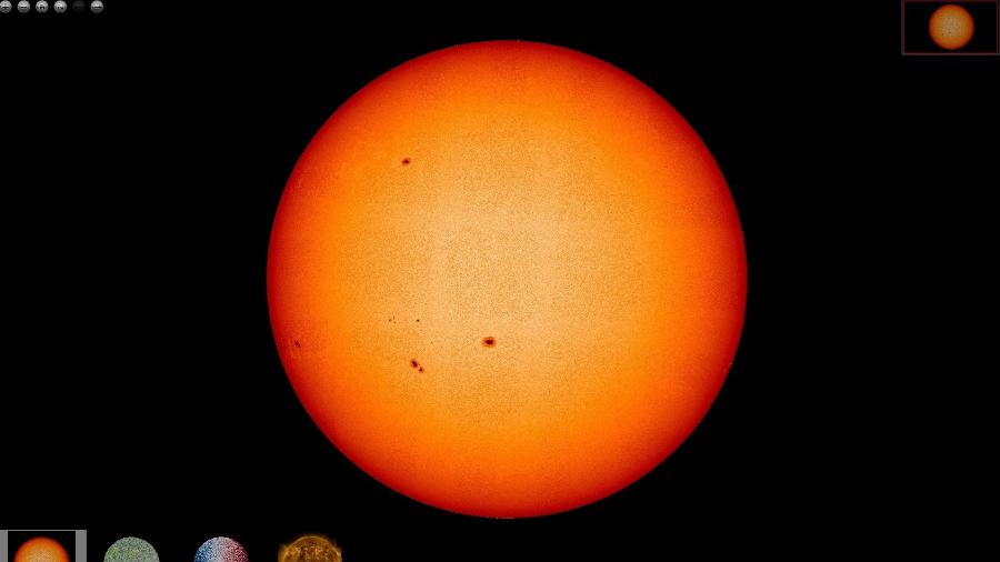 Plataforma interativa da Agência Espacial Europeia permite que usuários deem superzoom no sol 