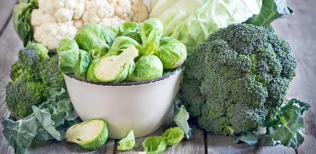 Couve de bruxelas, brócolis, couve-flor e repolho são bons alimentos para diabéticos - Getty Images/iStockphoto