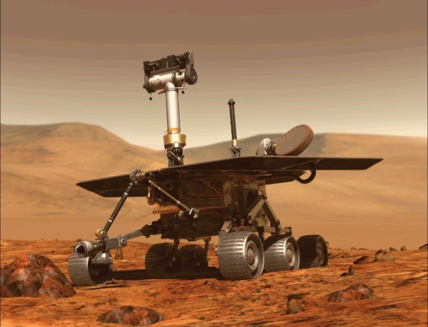 o rover Opportunity, da Nasa - AFP