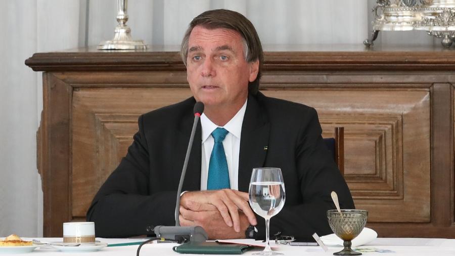 Presidente Jair Bolsonaro em reunião com ministros de Estado - Clauber Cleber Caetano/Presidência da República