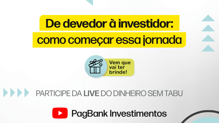Live acontece nesta quinta-feira (26), às 19h45; veja abaixo mais detalhes - Divulgação/PagBank