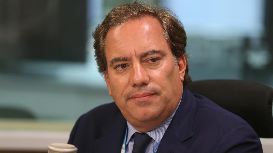 28.mar.2022 - O ex-presidente da Caixa, Pedro Guimarães, acusado de assédio sexual a funcionárias do banco - Valter Campanato/Agência Brasil