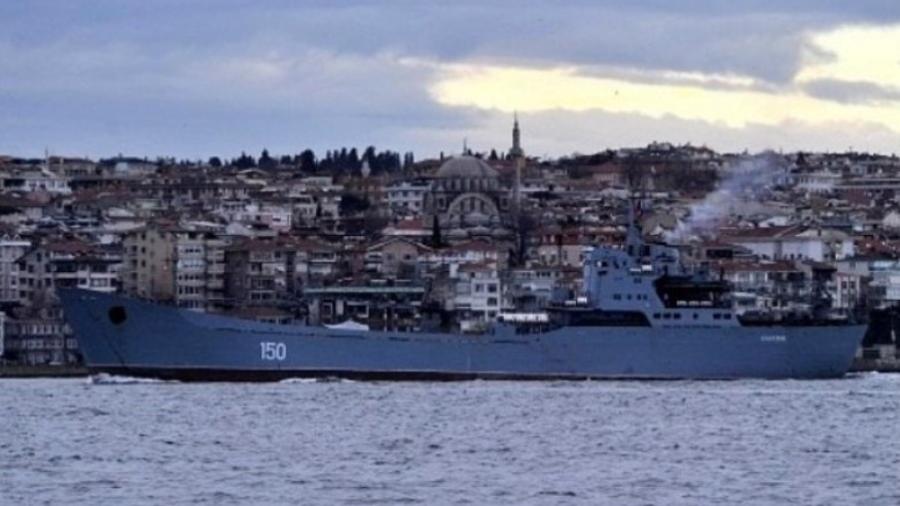 Saratov (BDK-65), o 1º navio que a Rússia admitiu ter sido afundado na Ucrânia - Defesa Aérea Naval da Rússia