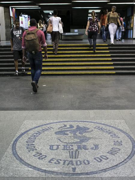 Entrada do campus da Uerj, no Maracanã - Bruna Prado/UOL