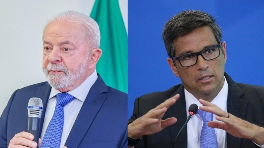 Presidente Lula (PT) e Roberto Campos Neto, presidente do Banco Central - Ricardo Stuckert/PR e Dida Sampaio/Estadão Conteúdo