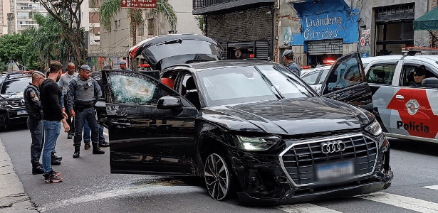 V&iacute;deo: Homem &eacute; preso ap&oacute;s atropelar motociclistas e policial em S&atilde;o Paulo