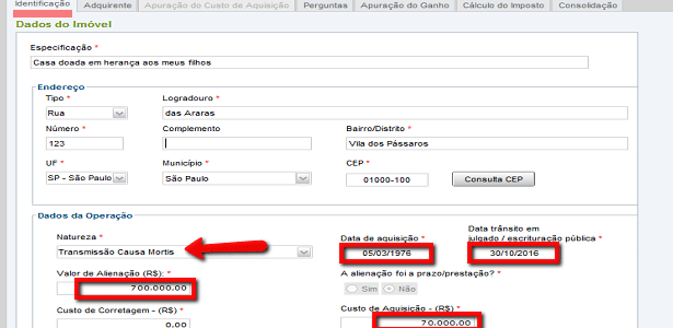 Como declarar herança recebida em dinheiro