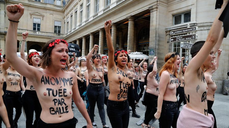 O Femen tem origem na Ucrânia e luta contra exploração sexual, religião, ditadura e homofobia - Francois Guillot/AFP
