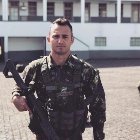 João Pedro Fontaine Manso, tenente do Exército morreu em tentativa de assalto no Rio - Reprodução/Instagram