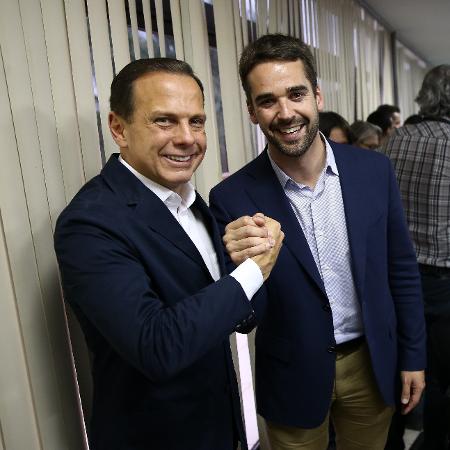 Governadores João Doria (PSDB-SP) e Eduardo Leite (PSDB-RS), então candidatos em 2018, e hoje pré-candidatos à Presidência pelo partido - Pedro Ladeira/Folhapress