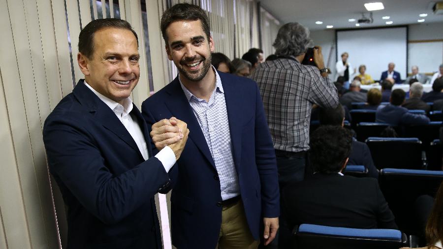 Governadores João Doria (PSDB-SP) e Eduardo Leite (PSDB-RS), então candidatos em 2018, e hoje pré-candidatos à Presidência pelo partido - Pedro Ladeira/Folhapress