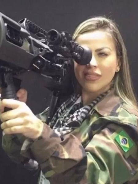 Brazilian fighter Thalita do Valle, who joined the Ukrainian troops, died in the war against Russia - Personal archive - Personal archive