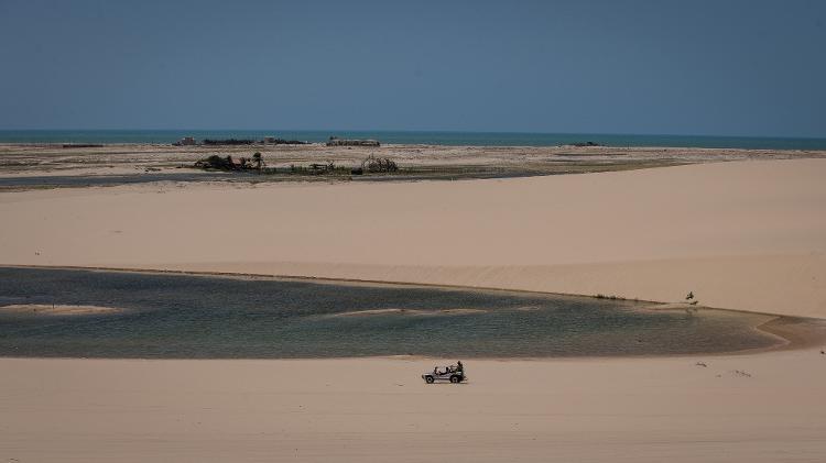 Dunas são áreas sensíveis à ação humana Dunas são áreas sensíveis à ação humana