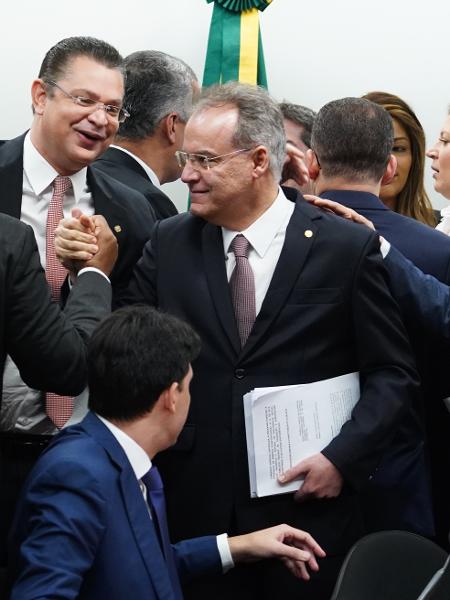 Deputado Samuel Moreira (PSDB-SP) apresenta seu parecer na comissão da Câmara que analisa a reforma - Pablo Valadares/Câmara dos Deputados