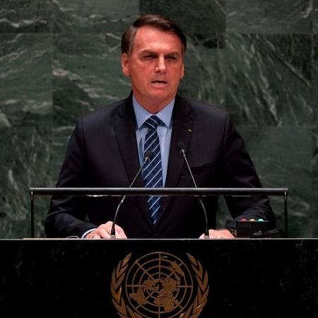 Bolsonaro na ONU - AFP