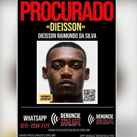 Diesson conseguiu sair da prisão ao se passar pelo irmão e assinar alvará de soltura no RJ