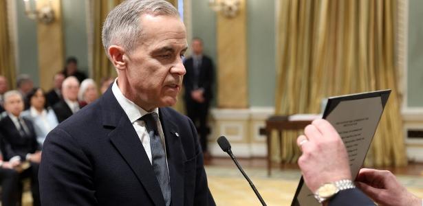 Mark Carney toma posse como novo primeiro-ministro do Canadá em meio à guerra comercial com EUA